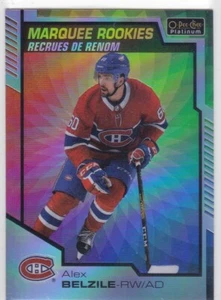 20/21 PLATINO..ALEX BELZILE..MARQUEE ROOKIES..RUEDA DE COLORES..RC..SP..CANADIENS - Imagen 1 de 1