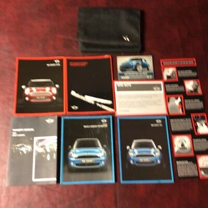 2012 MINI + CLUBMAN OWNERS MANUAL BOOKS REF MAINT GUIDE CASE ALL MODELS - Bild 1 von 8