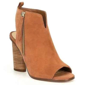 Gianni Bini Tylar Wildleder seitlicher Reißverschluss Blockabsatz Stiefel 8 M - Bild 1 von 8