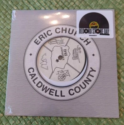 Eric Church Caldwell County EP RSD 2024 7" Vinyl Record NEW SEALED Mint - Image 1 of 4