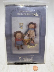 "Cinnamon Stick Raggedys" ©1990 My Sister & I Schnittmuster SR002 Puppenmacherei Nähen - Bild 1 von 2