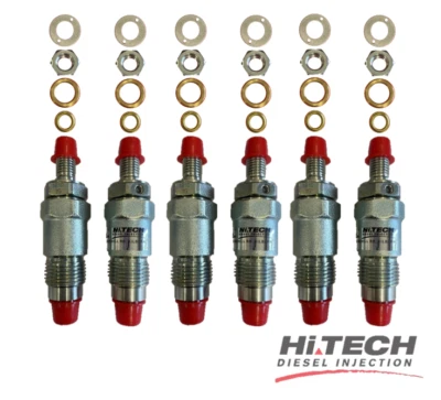 NEW Diesel injector (x6) suit Toyota H & 2H 23600-56011 093500-1800 / 0935001800 - Image 1 of 4