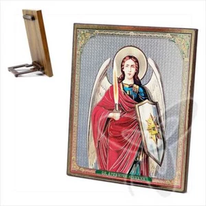 Ikone Erzengel Michael Holz 10 x 12 Архангел Михаил icon ikona - Picture 1 of 1