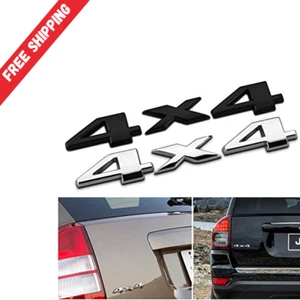Nameplate Chrome 3D 4X4 Rear Emblem Badge Car Truck For Dodge Ram 1500 2500 3500 - Foto 1 di 8