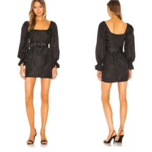 Camila Coelho Belinha Minikleid in Schwarz Revolve Damen Gr. XS Neu Neu mit Etikett - Bild 1 von 7