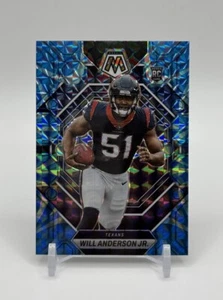 2023 Panini Mosaic - Rookies Reactive Blue Mosaic Prizm #376 Will Anderson (RC) - Picture 1 of 4