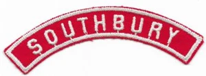 Southbury Red and White RWS Community Strip Vintage Boy Scouts BSA - Picture 1 of 1
