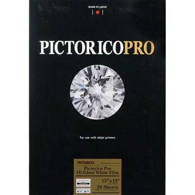 Pictorico Pro Hi-Gloss White Film for Inkjet Printing (13 x 19", Super-B) - Image 1 of 4