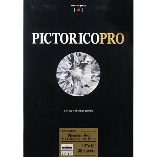 Pictorico Pro Hi-Gloss White Film for Inkjet Printing (13 x 19", Super-B) - Image 1 of 4