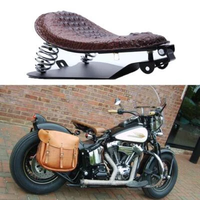 Bobber Motorcycle Solo Seat Base For Harley Davidson Softail Springer FLSTSCI US Foto 1 de 4
