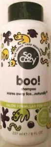 SoCozy Boo! Shampoo spaventante per pidocchi spaventa i pidocchi naturalmente 8 oz NUOVO - Foto 1 di 1