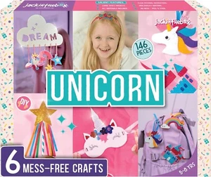 Jackinthebox Unicorn Crafts for Kids Ages 5-8, 6-in-1 Unicorn Gifts for Girls, - Picture 1 of 8