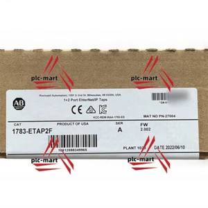 NUEVO ALLEN-BRADLEY 1783-ETAP2F 1+2 PUERTOS ETHERNET/IP CINTAS - Imagen 1 de 1