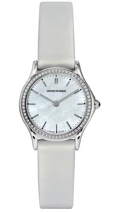 Neu Armani ARS7206 Damen Swiss Made Silber Quarz Uhr - Bild 1 von 4