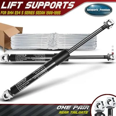 2Pcs Rear Trunk Lift Supports Shocks Shocks for BMW E34 525i 525iT 530i E39 - Image 1 of 4