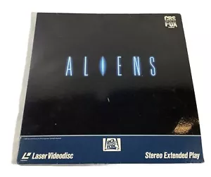 Vintage 1987 ALIENS Laser Videodisc Movie Stereo Extended Play CBS/Fox Ripley - Picture 1 of 11