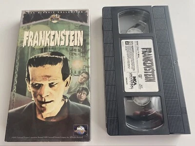 Frankenstein (VHS, 1932, Universal Monsters Classics Collection) Boris Karloff - Image 1 of 2