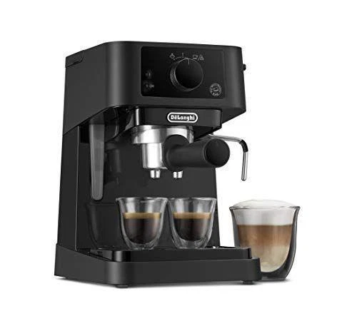 De Longhi Macchina da Caffè a Polvere Manuale con Montalatte Nero EC235.BK - Immagine 1 di 1