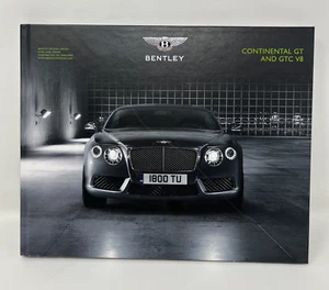 Bentley Continental GT GTC V8 Cabrio 2014 Verkaufsprospekt Händler Literatur - Bild 1 von 24