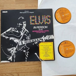Elvis Presley - From Memphis to Vegas (2LP) Germany 1980 EX/EX Deutsche Pressung - Imagen 1 de 6