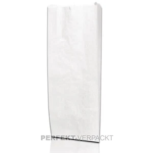 1000 Faltenbeutel 14x6x28cm #422 weiß Bäckerfaltenbeutel Bäckertüten Papiertüten - Bild 1 von 1