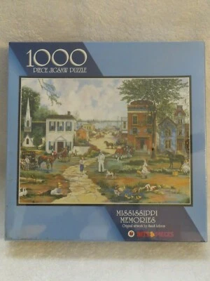 Bits & Pieces Jigsaw Puzzle (Mississippi Memories) New Sealed 1000 pcs - Image 1 of 3