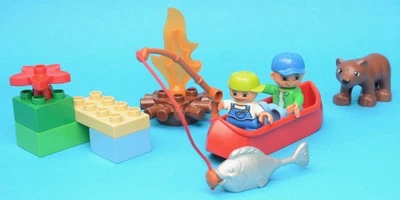 LEGO 5654 - Fishing Trip - DUPLO / Recreation - 2010 - bear fish canoe - Image 1 of 4