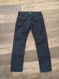 J Crew 770 Corduroy Pants Mens 32X32 Blue Slim Straight 5 Pocket Stretch - Picture 1 of 6