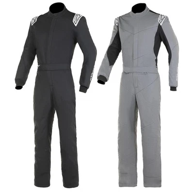 Alpinestars 3350524-971-56 Vapor One-Piece Racing Suit, Grey, 56 - Image 1 of 4