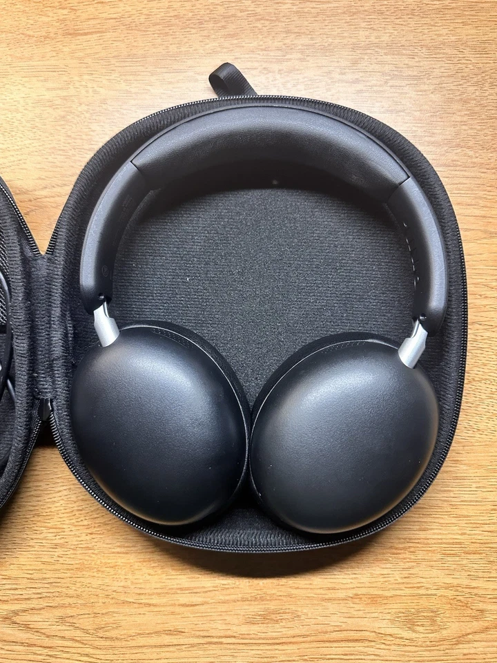 onn black bluetooth Wireless On Ear Headphones headphones With Case  - Image 1 of 4