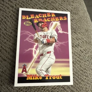 2025 Topps Update Bleacher Reacher Mike Trout BR-13 Los Angeles Angels 3L - Bild 1 von 2