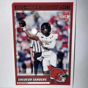 **HEDEUR SANDERS**2025 SCORE BASE ROOKIE CARD #15 CLEVELAND BROWNS NFL - Bild 1 von 3