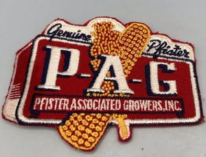 Vintage Pfister Associated Growers P-A-G Genuine Pfister Advertising Patch - Picture 1 of 2