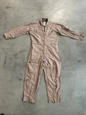 Mono Militar Flyers Traje de Vuelo Talla 44R CWU-27/P Tipo 1, Clase 2 Tostado 380 Foto 1 de 4