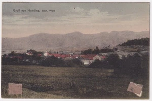 Bayern AK Saludos Desde Hunding Bayr. Bosque Sellado Lalling - Múnich 1919 - Picture 1 of 2
