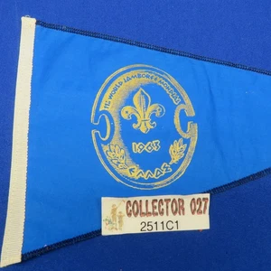 Pfadfinder 1963 World Jamboree Griechenland blau Wimpel Flagge 2511C1 - Bild 1 von 5