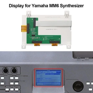 Pantalla para sintetizador Yamaha MM8 MM6 DGX-205 305 220 230 DGX-620 DGX-630 - Imagen 1 de 6