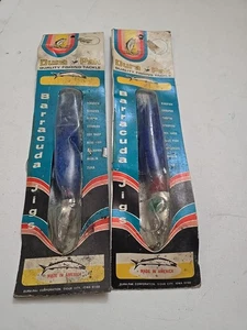 Vintage Barracuda Jigs Dura Pak Quality Tackle USA Fishing Lures Unopened - Picture 1 of 3