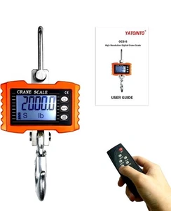 Bilancia digitale per gru 2200 libbre bilancia industriale ad alta precisione resistente da appendere - Foto 1 di 7