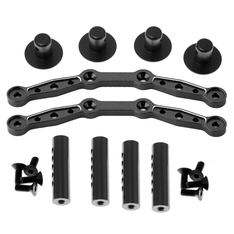 Alloy Front+Rear Housing Post Kit For Arrma 1/8 Mojave 4X4 4S BLX RC Car Upgrade - Image 1 of 4