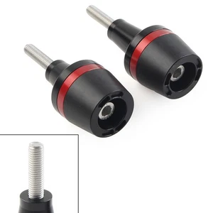 Pour Yamaha Suzuki Honda Kawasaki Cadre Rouge Universel Sliders Crash Protecteur - Photo 1/5