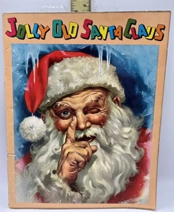 Vintage 1958 Ideals JOLLY OLD SANTA CLAUS Taschenbuch illustriert von George HINKE - Bild 1 von 23