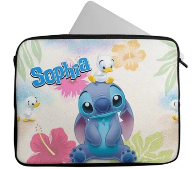 Personalised Any Name Stitch Design Laptop Case Sleeve Tablet Bag 744 - Image 1 of 4