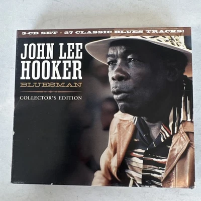 JOHN LEE HOOKER / LIGHTNIN' HOPKINS Bluesman - Collector's Edition 3xCD Box Set - Image 1 of 4