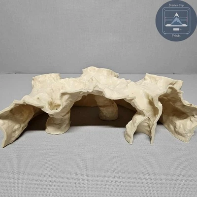 水族箱和露台 3d 打印洞穴地下墓穴装饰、鱼、虾、爬行动物隐藏 — 第 1/4 张图片