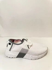 0306 Hey Dude Sirocco Sport Stripe Damenschuhe weiß: 6 W, Synthetik - Bild 1 von 5