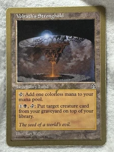 MTG - Volrath's Stronghold - 1999 Jakub Slemr World Champion - LP - Free Shipping! - Bild 1 von 2