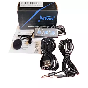 AiTone AT-E8 Microfono Lavalier per riduzione del rumore per streaming - Foto 1 di 2