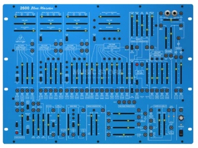Behringer ARP 2600 Blue Marvin NEU & OVP Synthesizer Eurorack gray modular rack - Bild 1 von 4