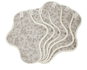 Organic Cotton Menstrual Sanitary Pad Reusable Washable S/M 18*22/18*25cm 6pcs G - Picture 1 of 11